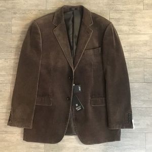 NWT Men's 52R Sogo Corduroy Sport Coat